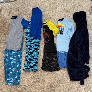 Boys Pajama Sets and robe